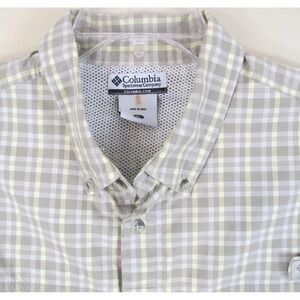 Vintage Columbia PFG Vented Fishing Short Sleeve Fishing Shirt Men's XL